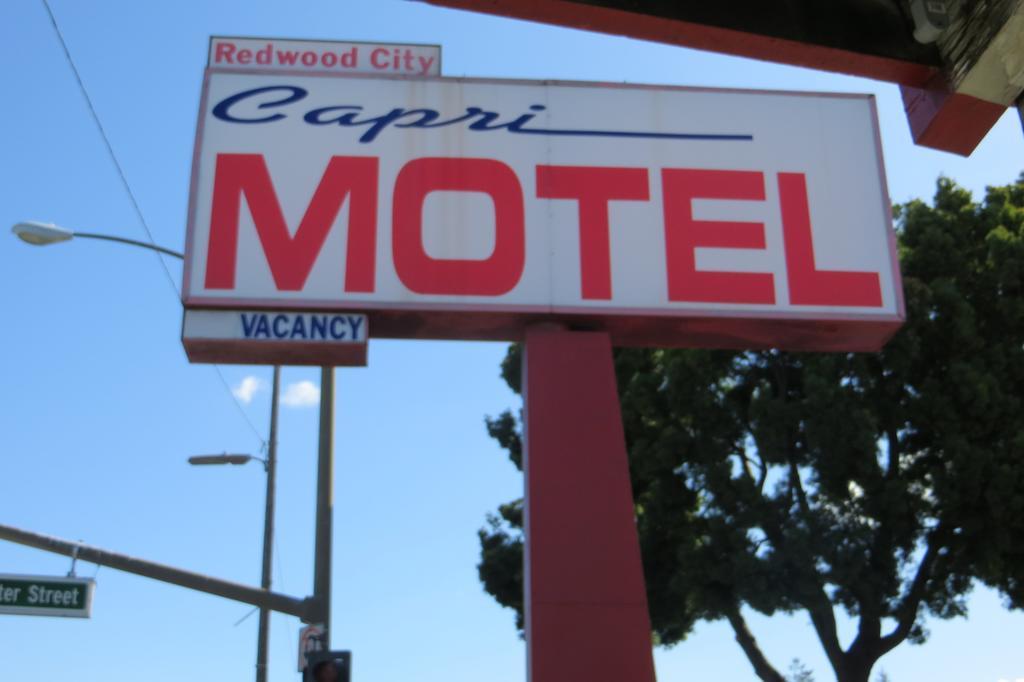 Capri Motel Редвуд Сити Экстерьер фото